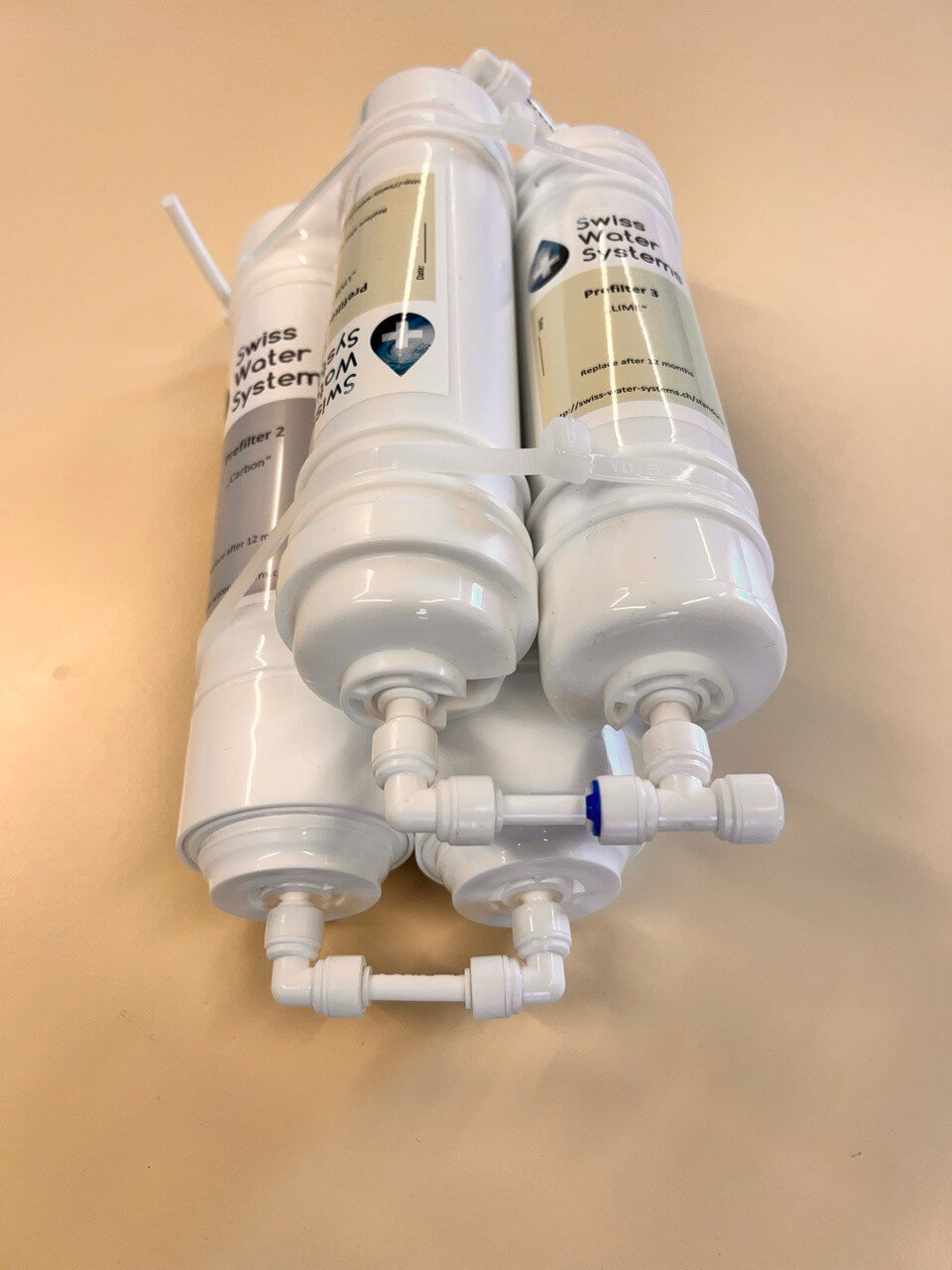 Vorfilter Set SWS Geräte mit Doppelkalkfilter (Trocken oder vorgespühlt in Beschreibung angeben)