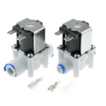 Elektrisches Magnetventil 6.3mm 12V 24V 1 Stk.