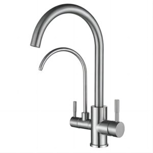 3-Weg-Wasserhahn NEXIA (Edelstahl)
